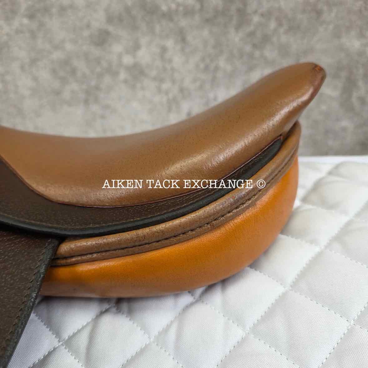 **SOLD** Crosby Miller's Prix Des Nations Pony Saddle, 14" Seat, Medium Tree, Foam Panels