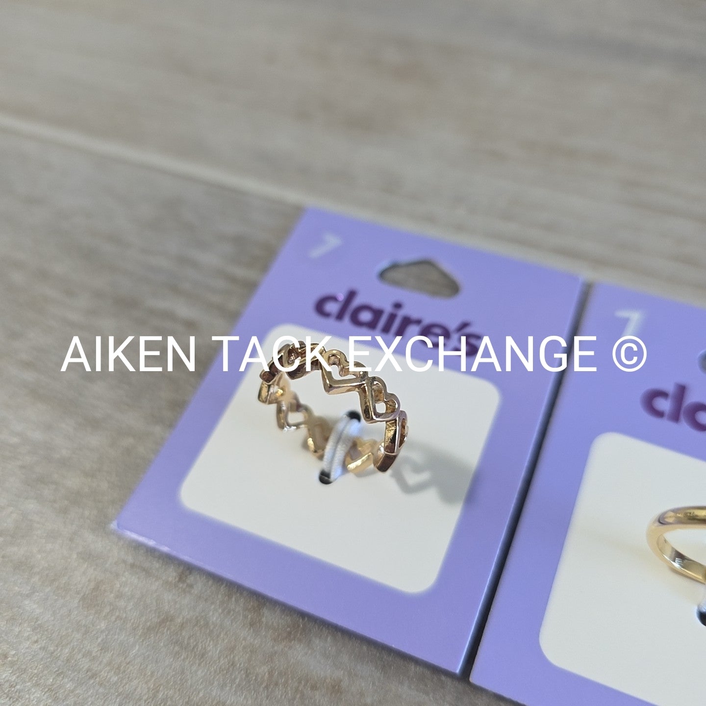 Claire's Rings (2) - Size 7