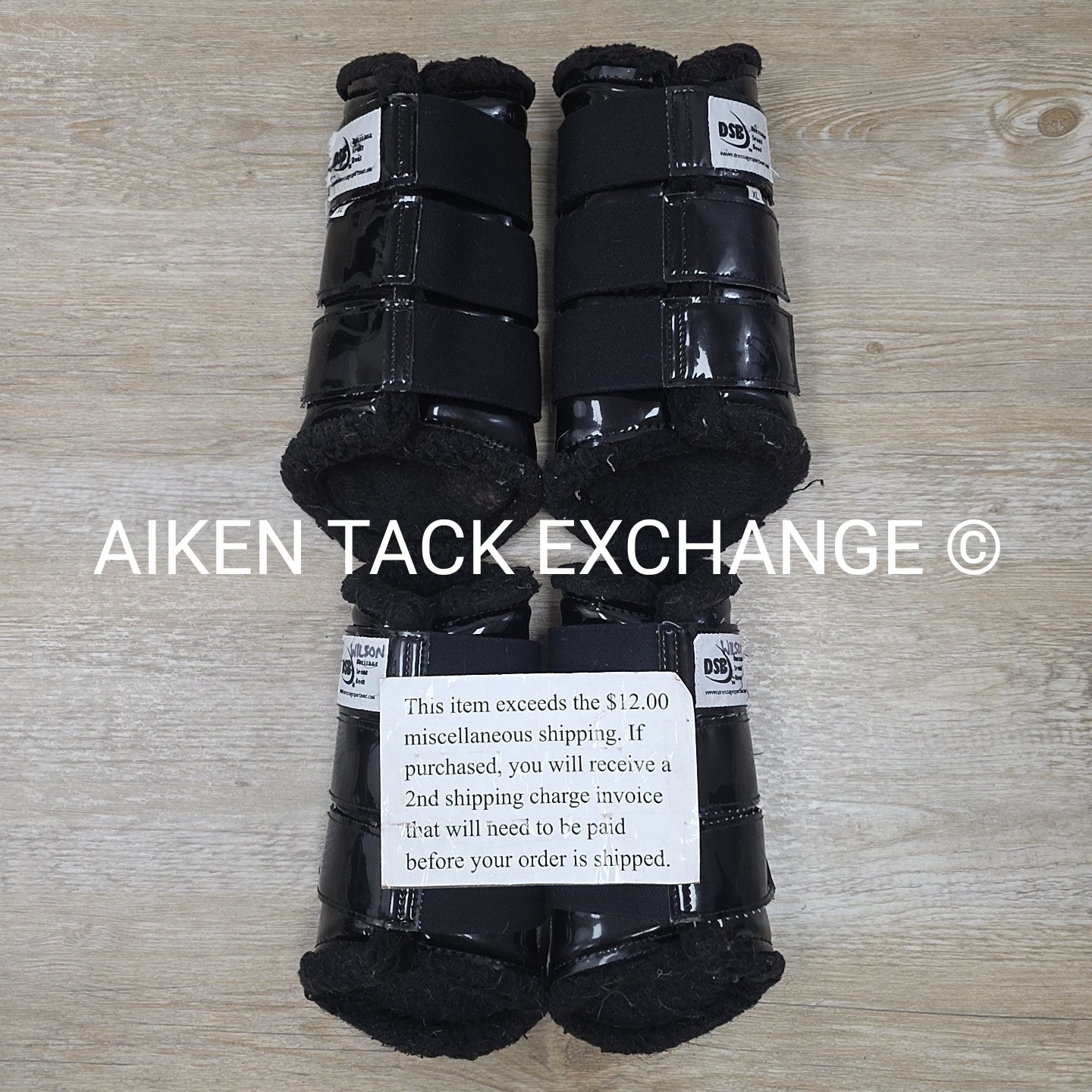 BARGAIN BUNDLE: Dressage Sport Boots, Set of 4, Large & X-Large