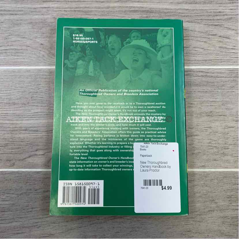 New Thoroughbred Owners Handbook by Laura Proctor