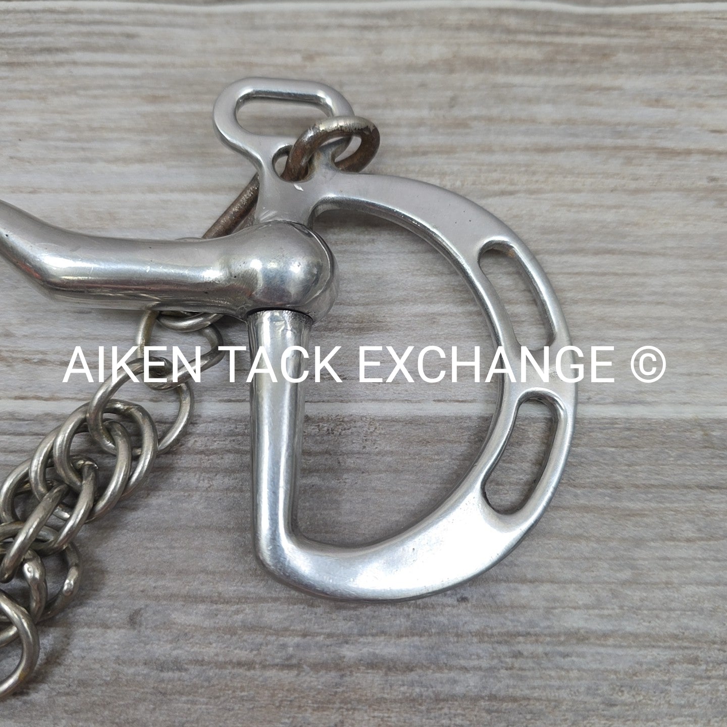 Mullen Mouth Uxeter Kimberwicke Bit, Size 5"
