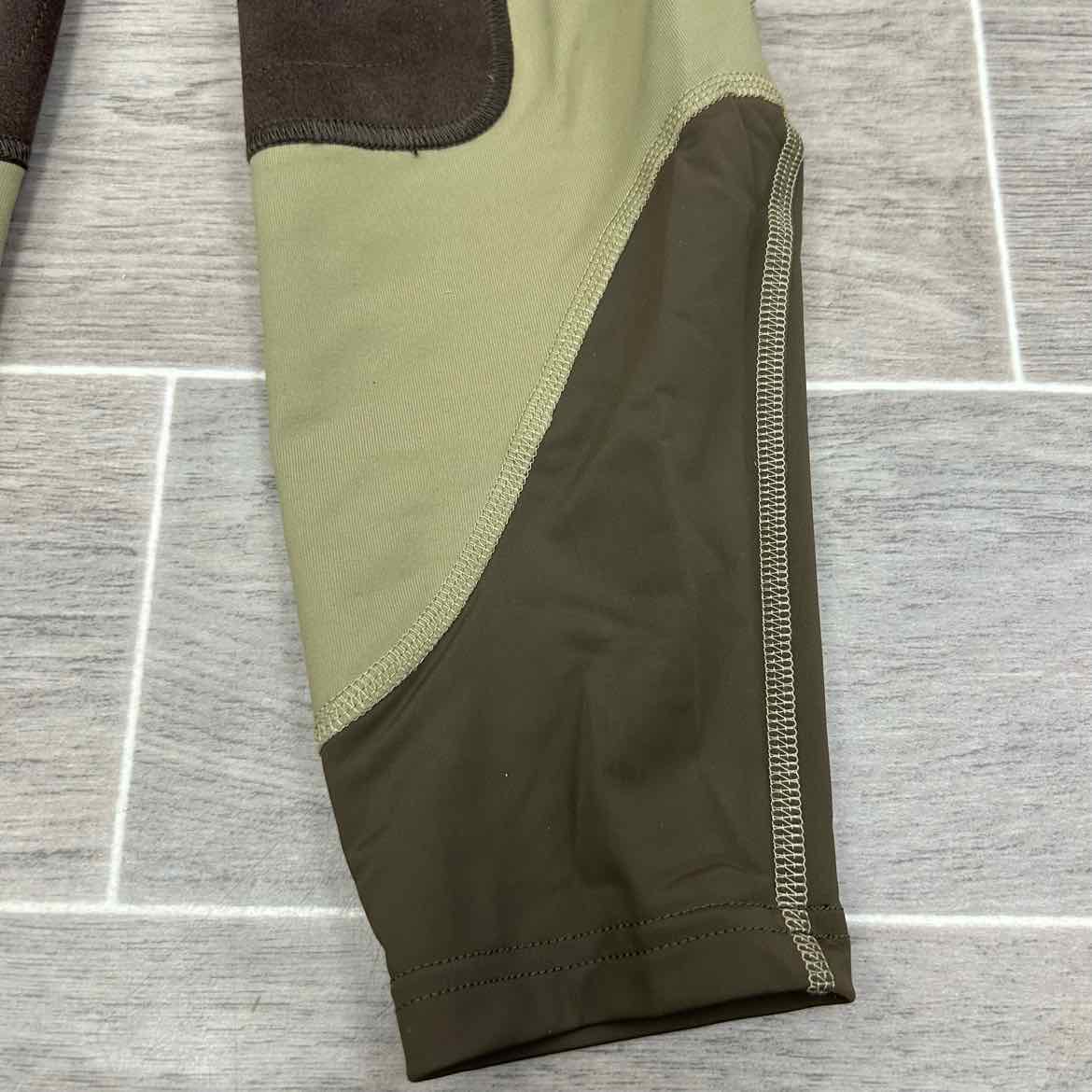 Noble Outfitters Balance Knee Patch Tights, Size Small