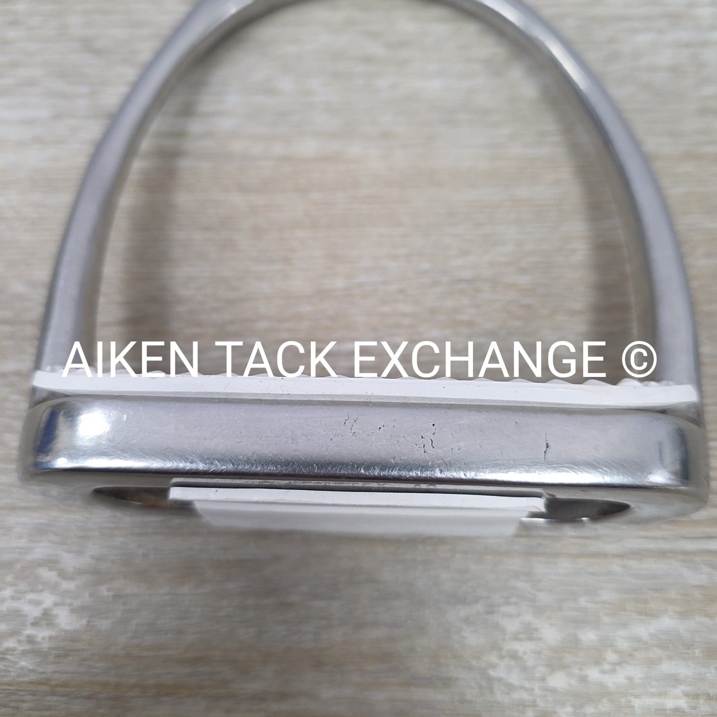 Courbette Lemetex Offset Stirrup Irons, 4.25"