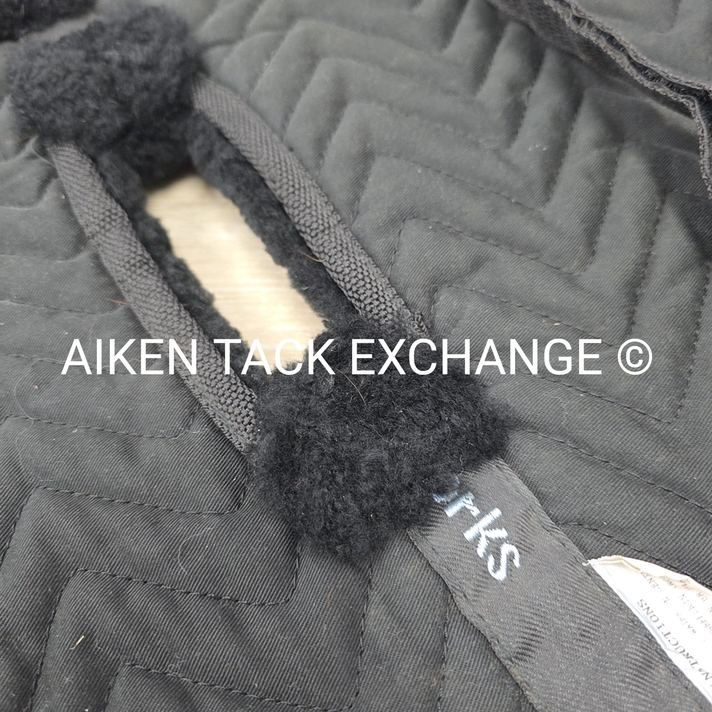 Fleeceworks Wither Relief Sheepskin Half Pad, Size Medium
