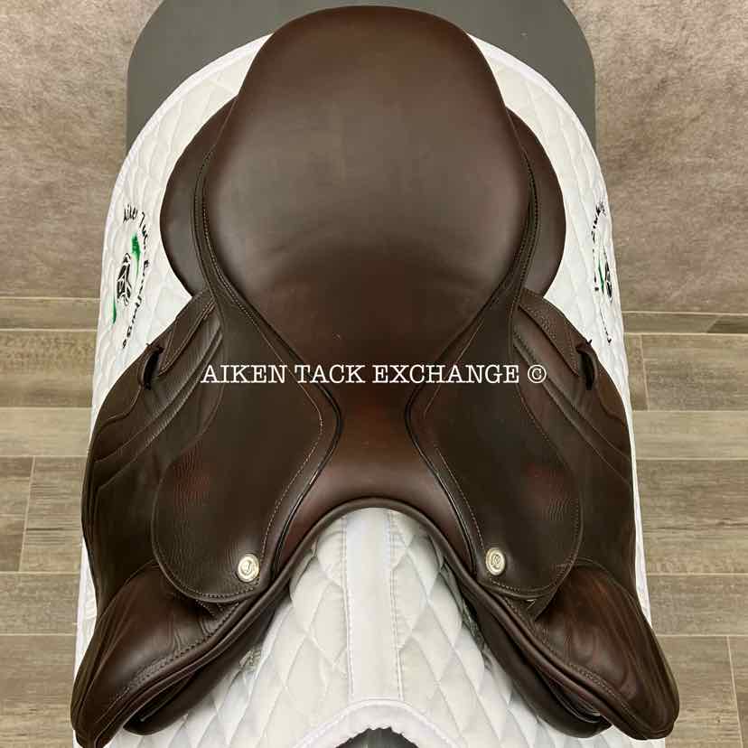 2018 SE10 Close Contact Jump Saddle, 16" Seat, 2K Flap, MW Tree, Foam Panels, Full Buffalo Leather