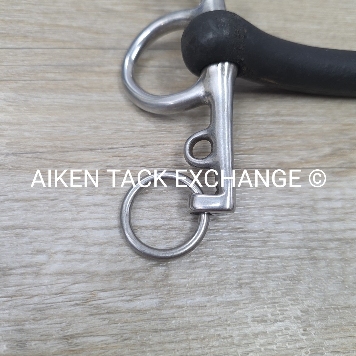 Hard Rubber Mullen Mouth Pelham Bit 5"