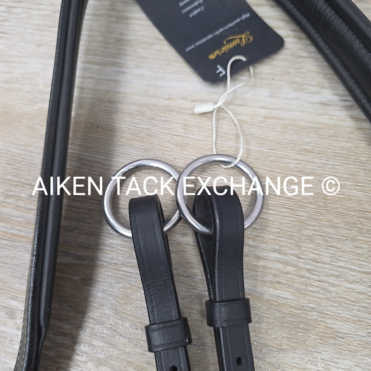Lumiere "Anka" Breastplate with Running Martingale Attachment, Black, Size Full