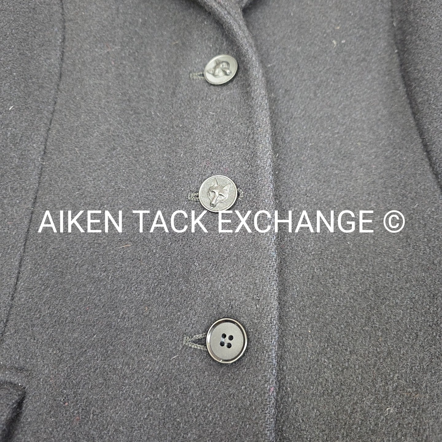 Classic Melton Hunt Coat, Size 20
