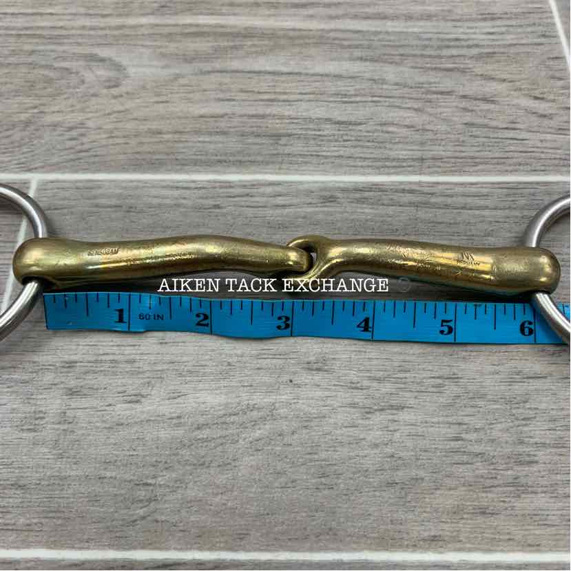 Herm Sprenger Sensigan KK Balkenhol Single Joint Bradoon Bit 5.75"