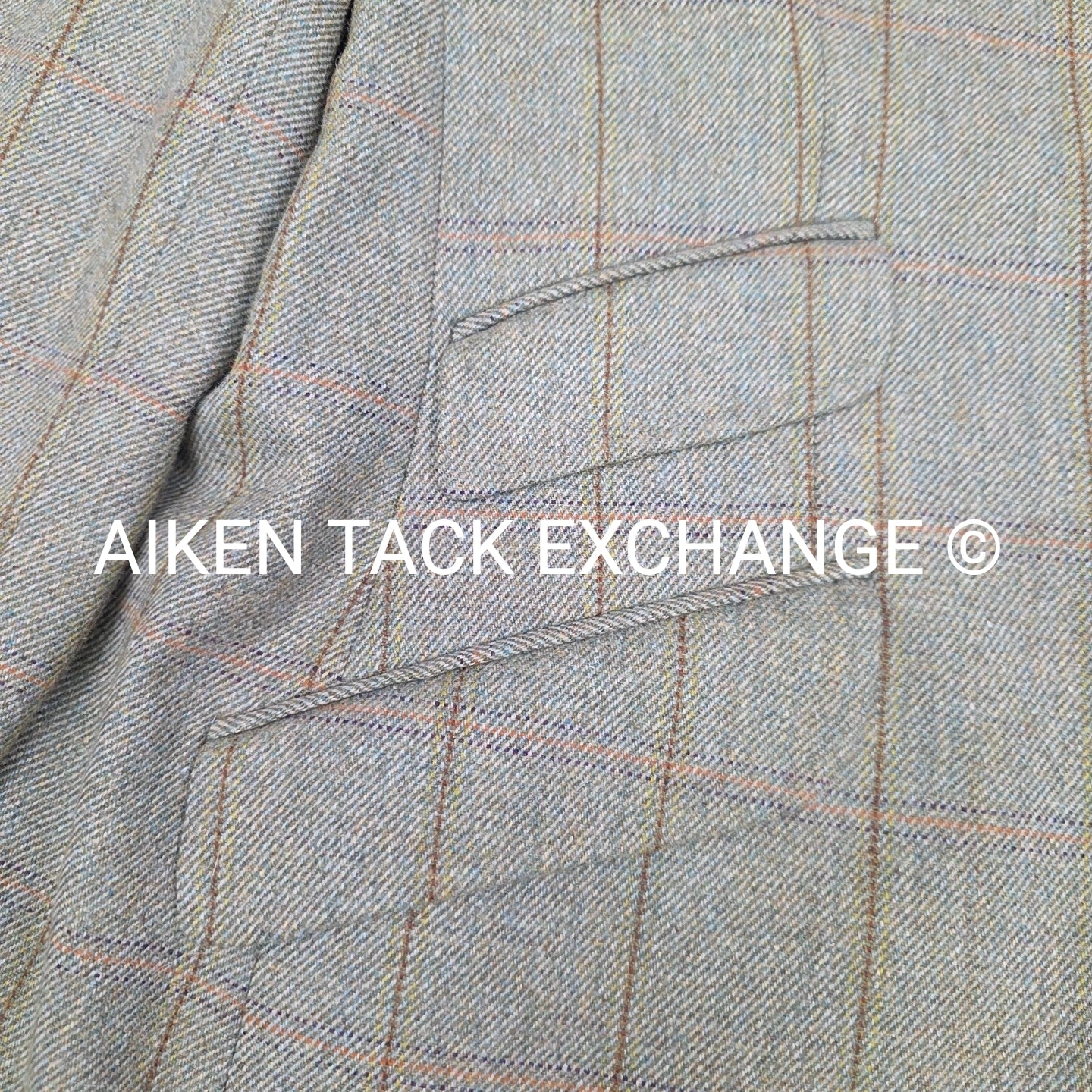 Horse Country Tweed Coat for Fox Hunting, Size 20