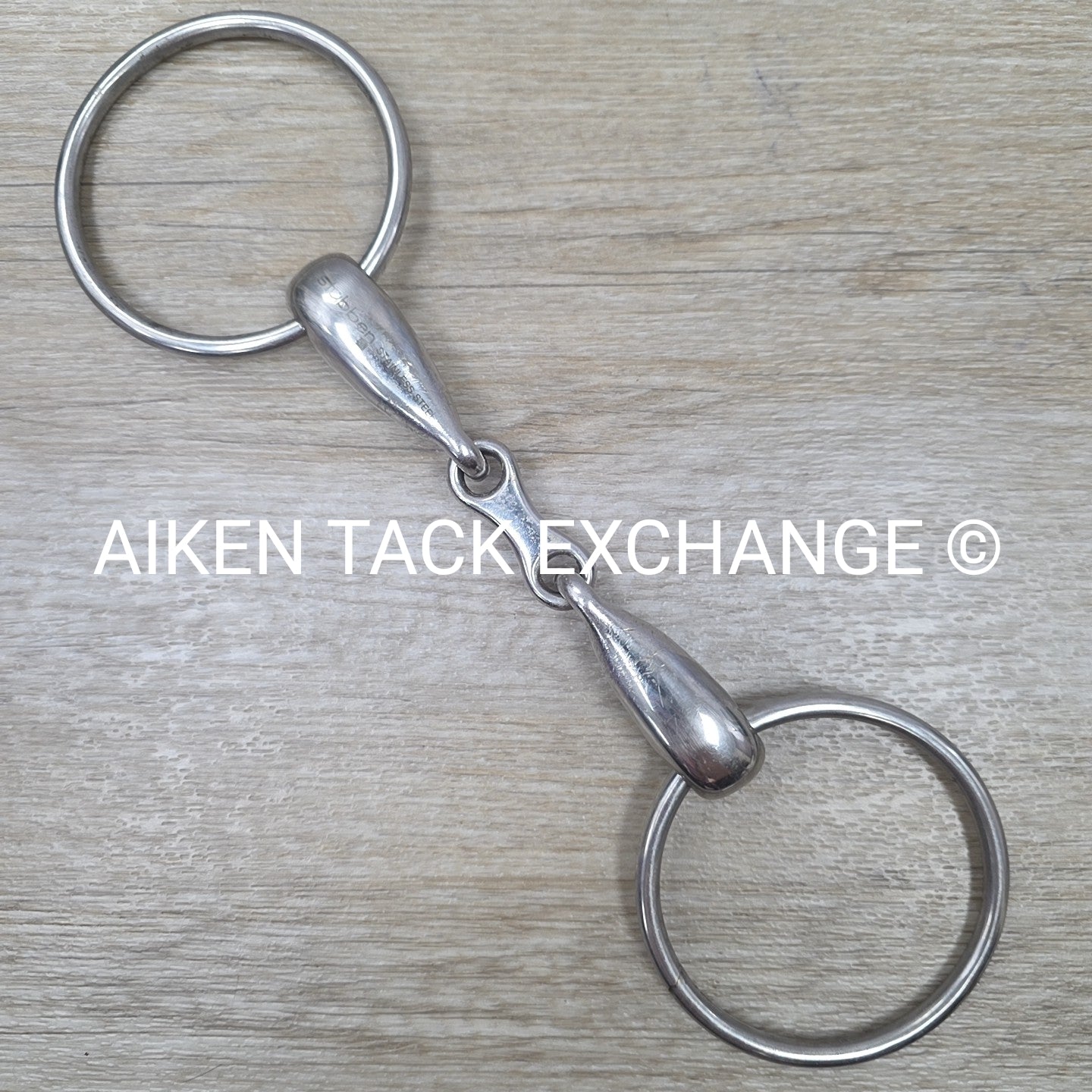 Stubben Hollow French Link Loose Ring Bit 5"