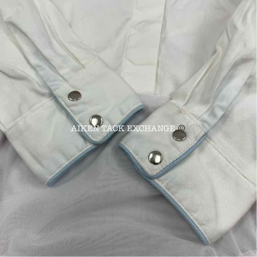 KAKI Bodysuit Show Shirt, Size 14
