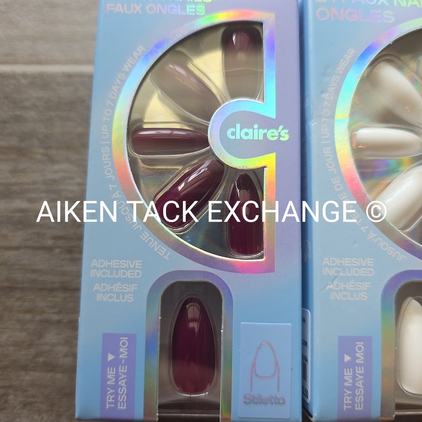 Claire's Press-On Nails (2 Sets) - 24 Count Each (48 Total)