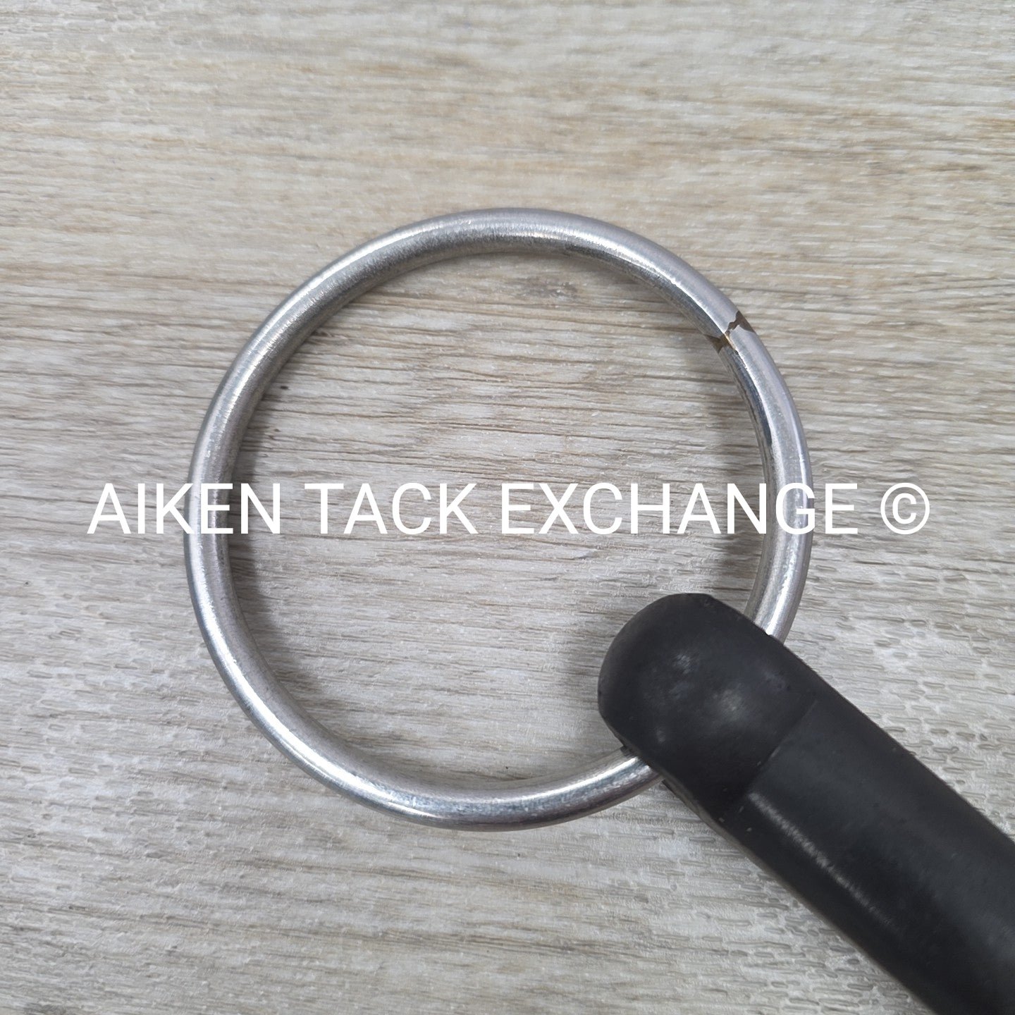 Hard Rubber Mullen Mouth Loose Ring Bit 5.25"