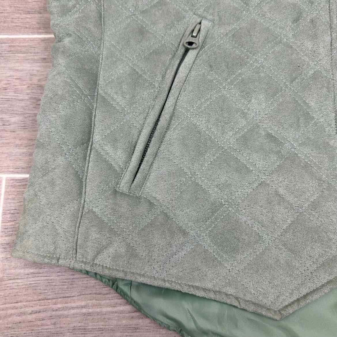 PRI Micro-Suede Quilted Vest, Size Large