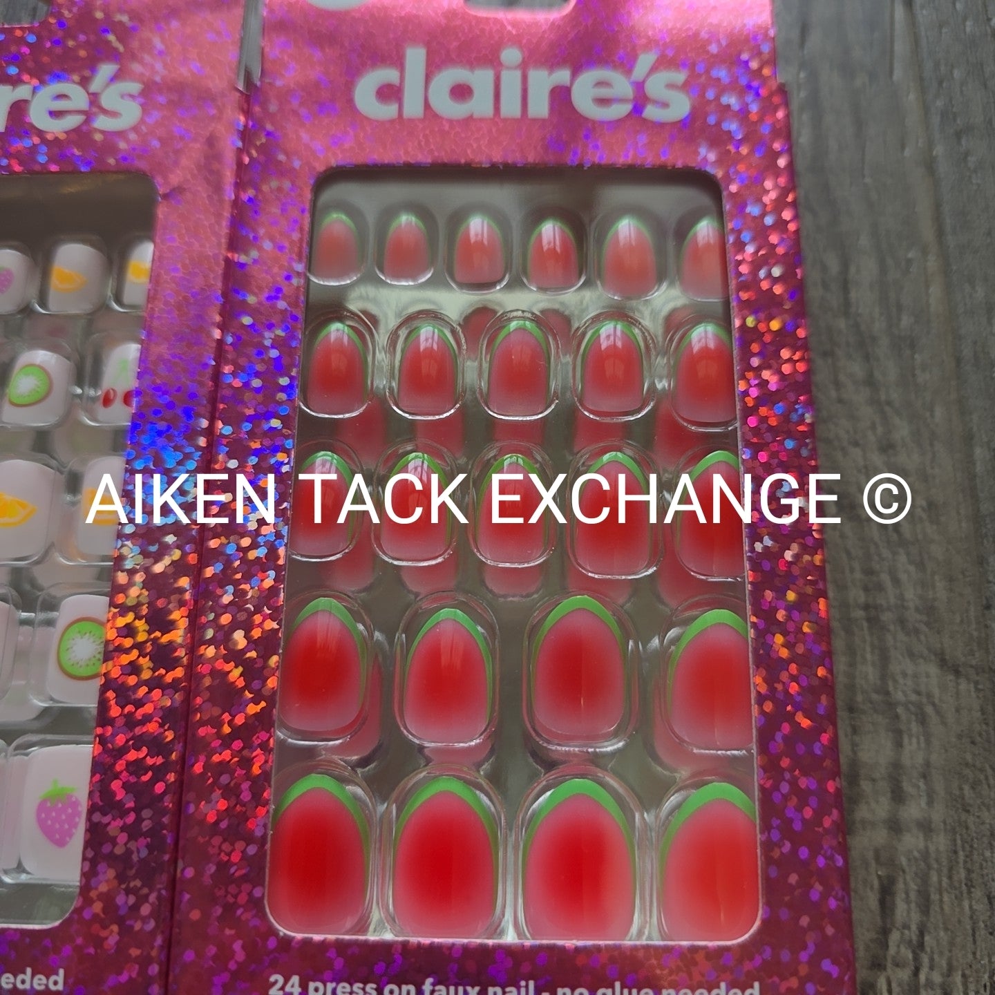 Claire's Press-On Nails (2 Sets) - 24 Count Each (48 Total)