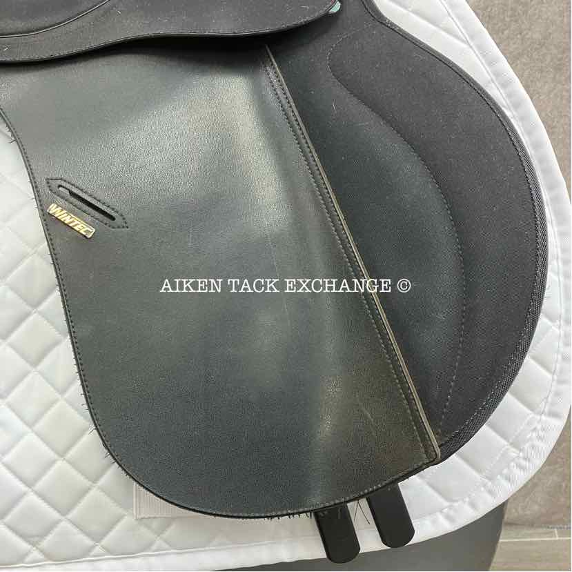 Wintec All Purpose Saddle, 16.5" Seat, Medium Wide Tree, Wool Flocked Panels