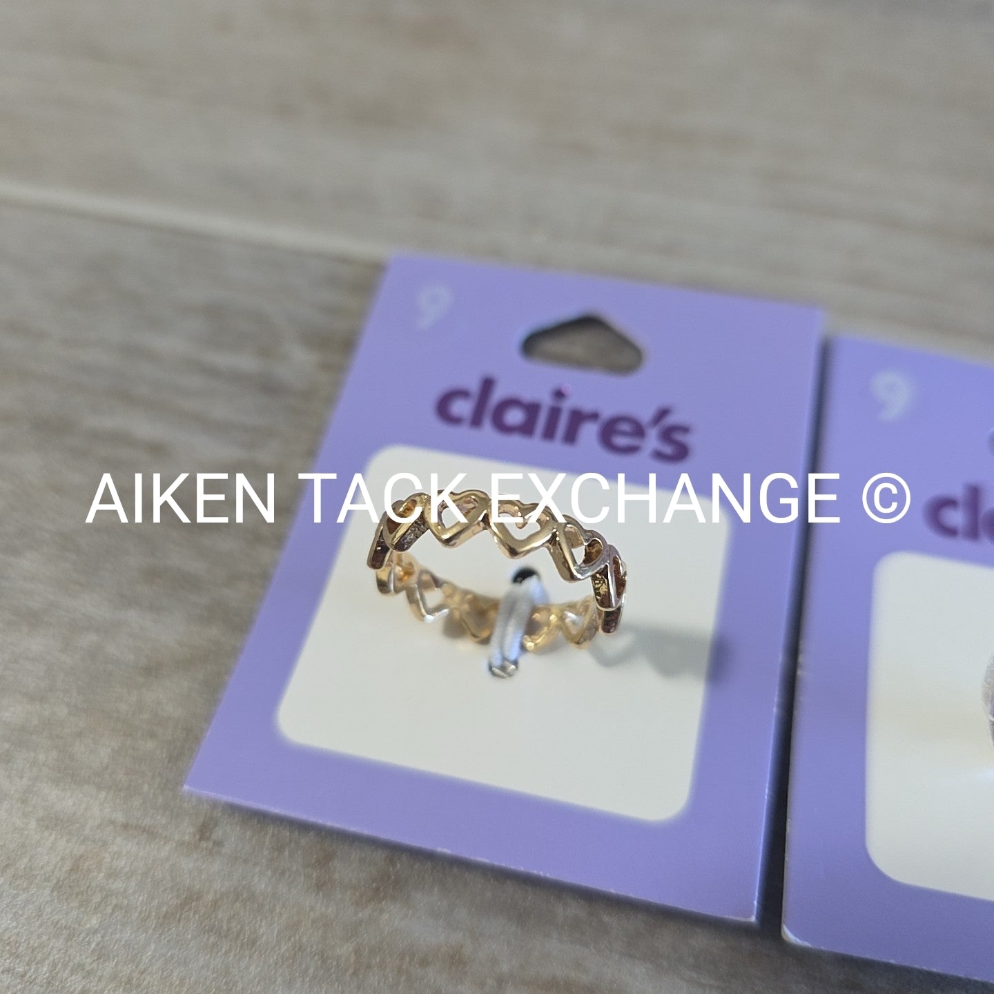 Claire's Rings (2) - Size 9