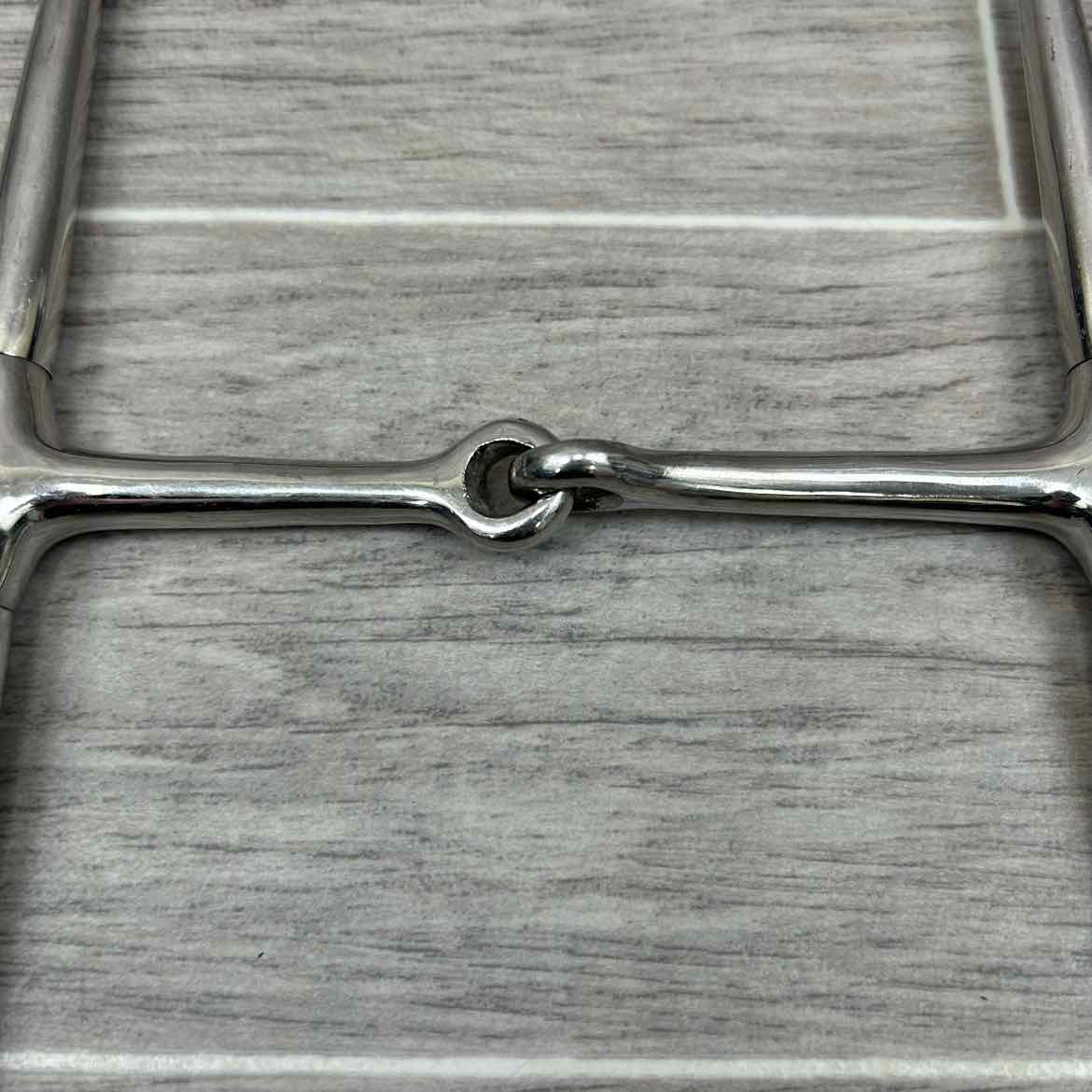 Smucker's Single Joint Large Ring Full Cheek Bit 5.5" (8" Cheeks)