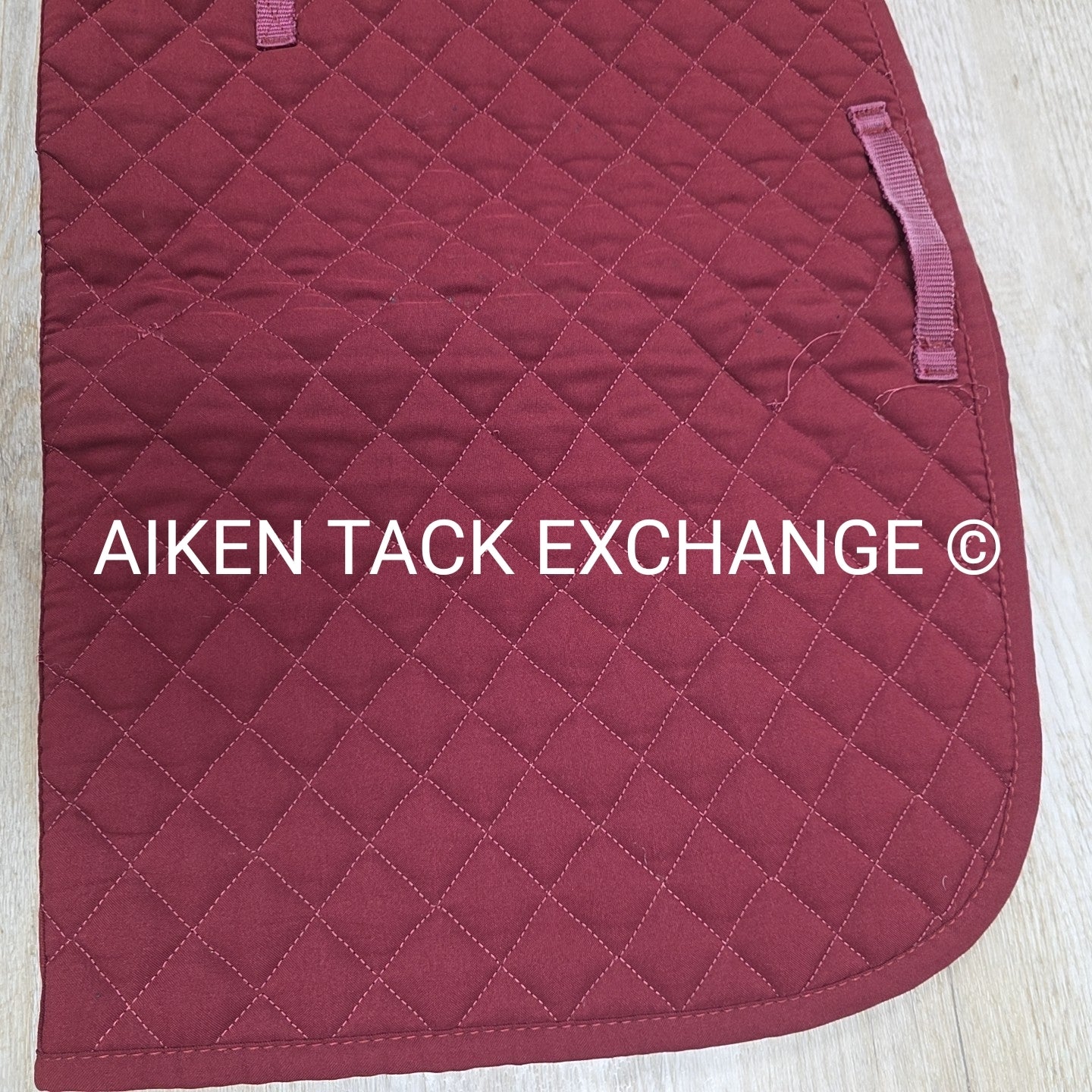 Dover Saddlery All Purpose Saddle Pad, Burgundy