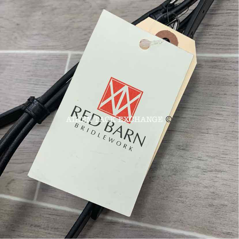 KL Select Red Barn Cadence Flash Dressage Bridle w/ Reins, Brand New, Size Full