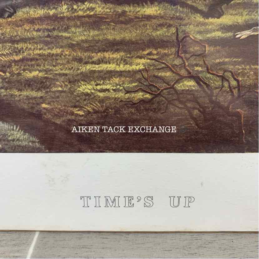 Time's Up Print, by Sheldon Williams