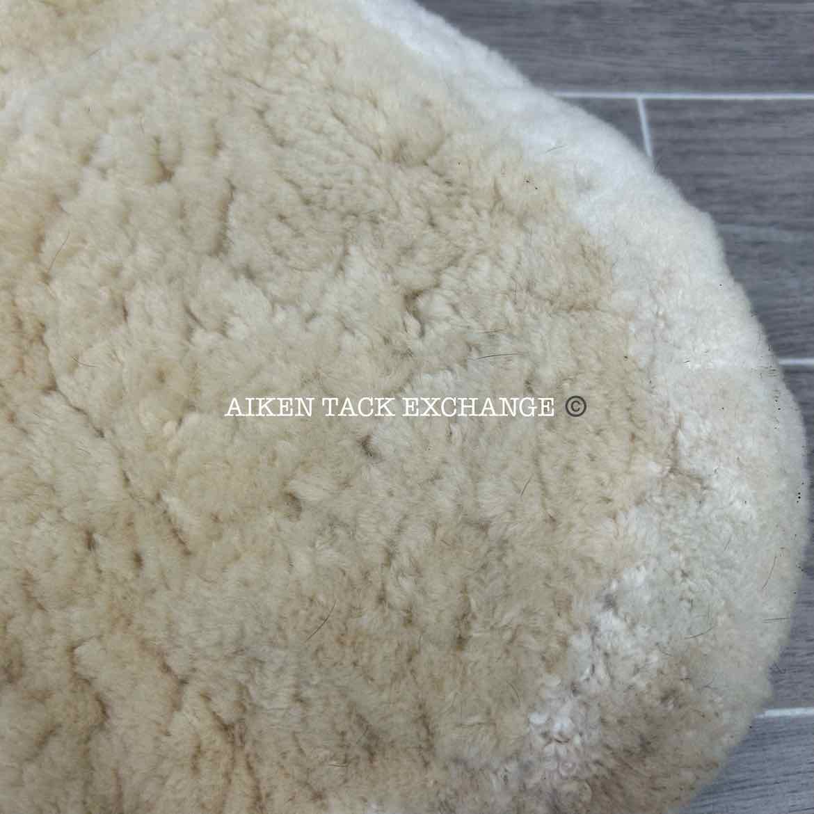 Fleeceworks Sheepskin Perfect Balance Half Pad with Rear Inserts, Size Large