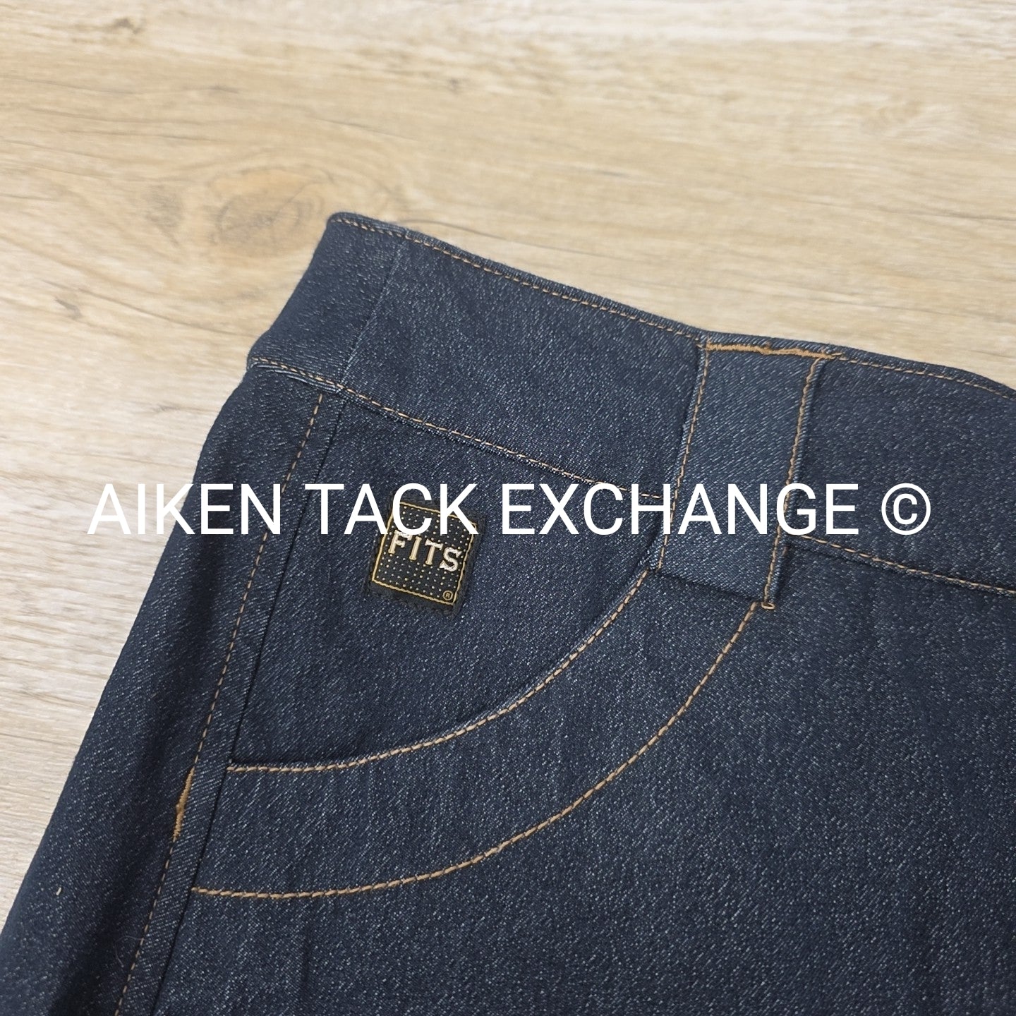 FITS Denim Full Seat Breeches, Size X-Large
