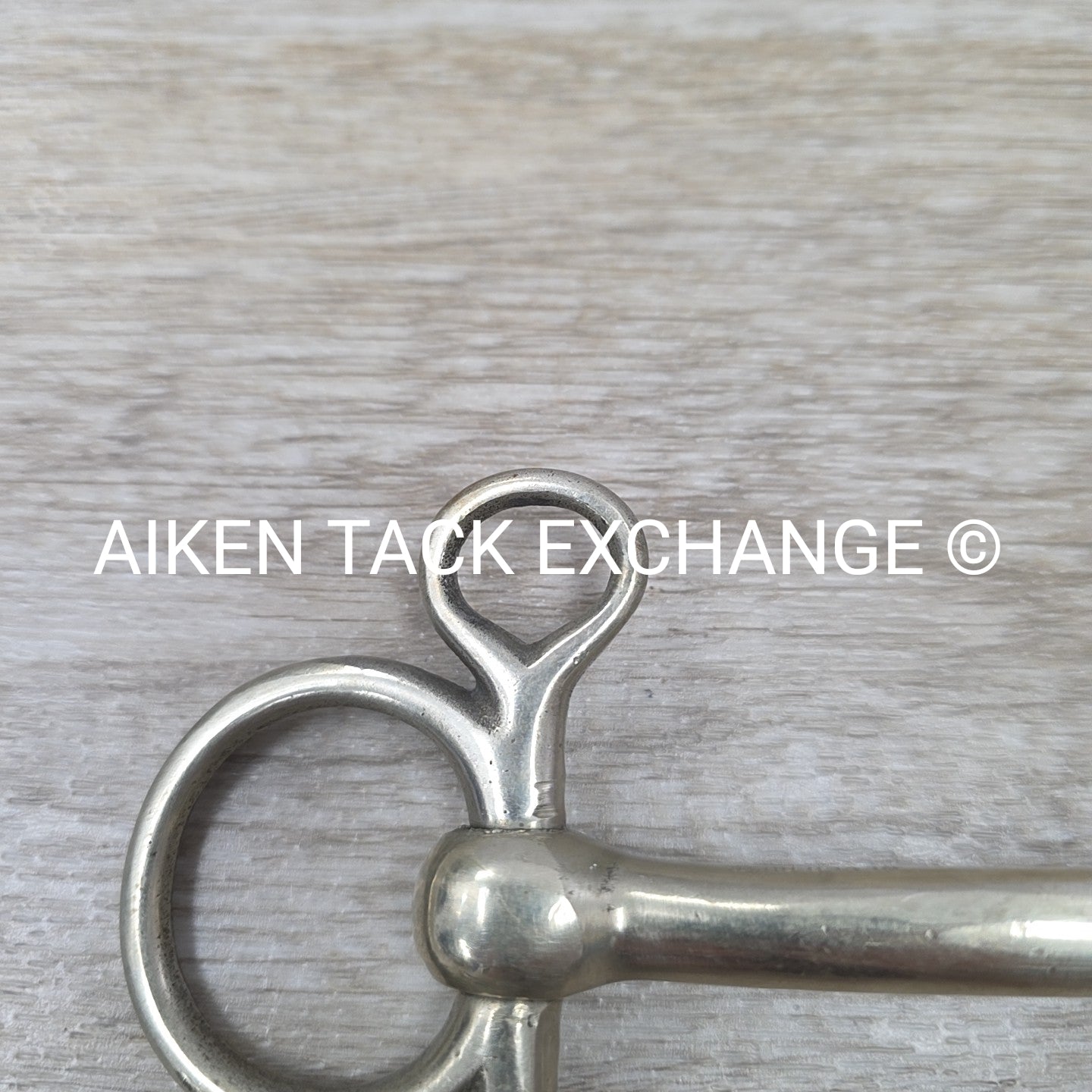 Never Rust Mullen Mouth Pelham Bit (No Hooks & Curb Chain) 4.75"