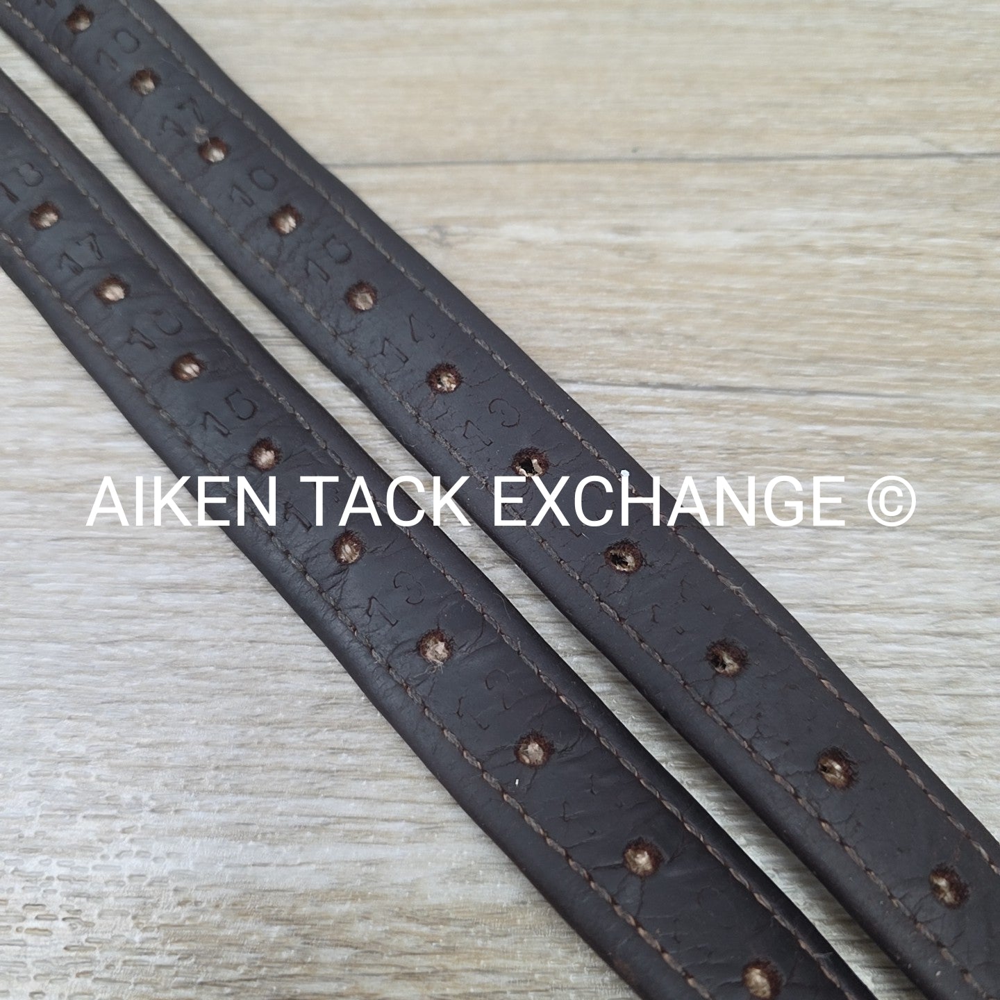 Devoucoux Stirrup Leathers, Brown, 46"