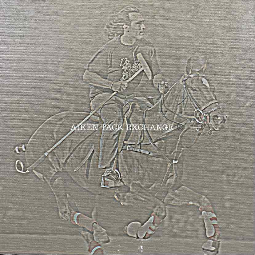 Polo Print on Canvas, 16" x 14"