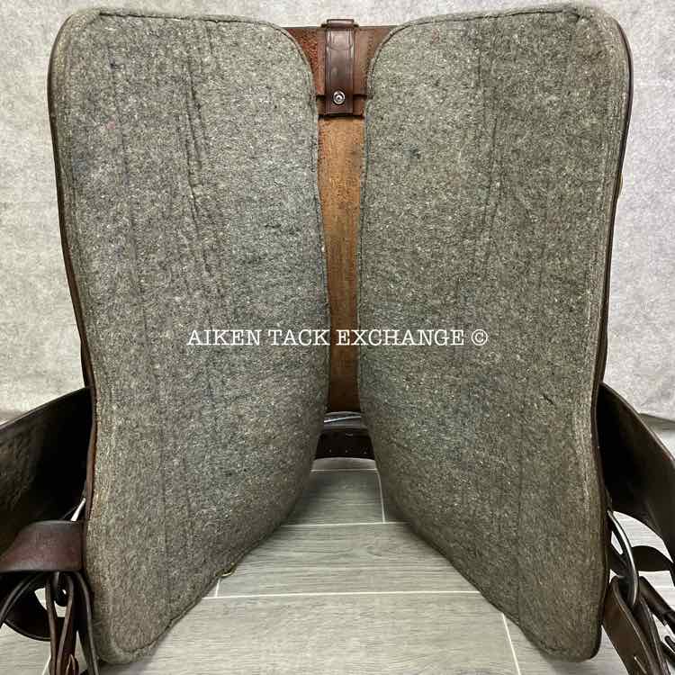 2000 Tucker Endurance Saddle, 18" Seat, Medium Tree - Semi QH Bars