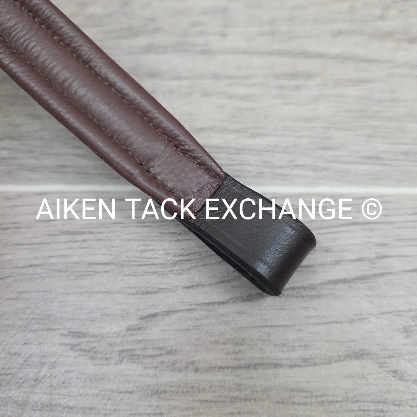 Padded Browband, Brown, 14.5"