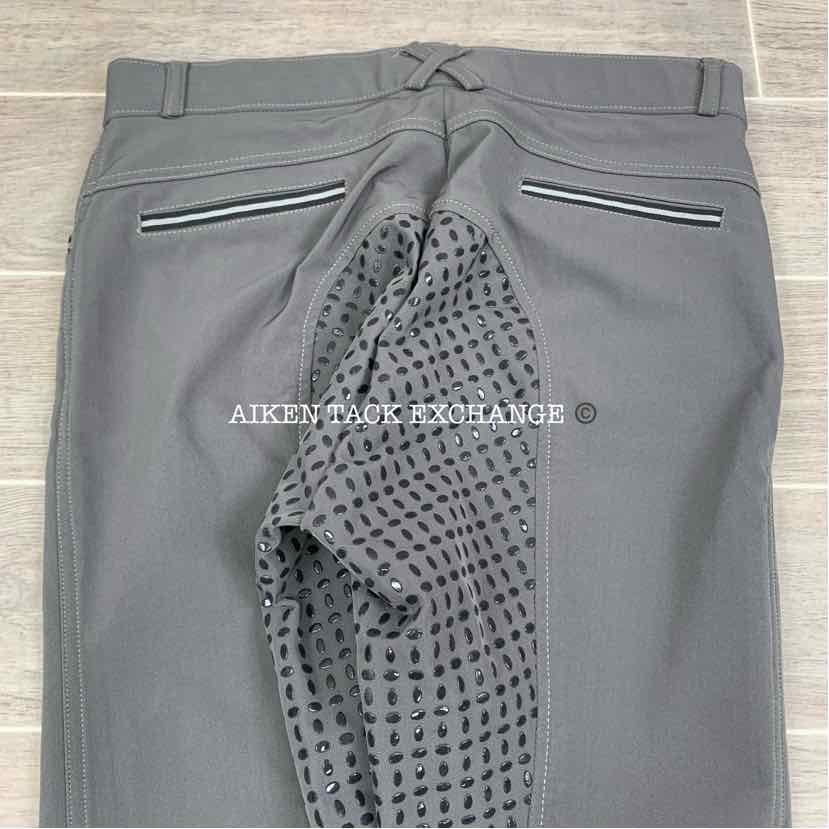 KL Select USG "Ava" Silicone Full Seat Breeches, Size 28