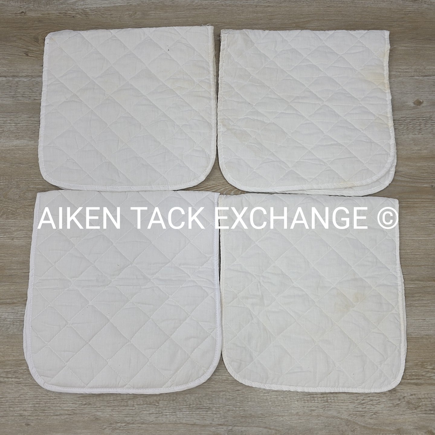 Tough 1 Cotton Quilted Leg Wraps, Set of 4