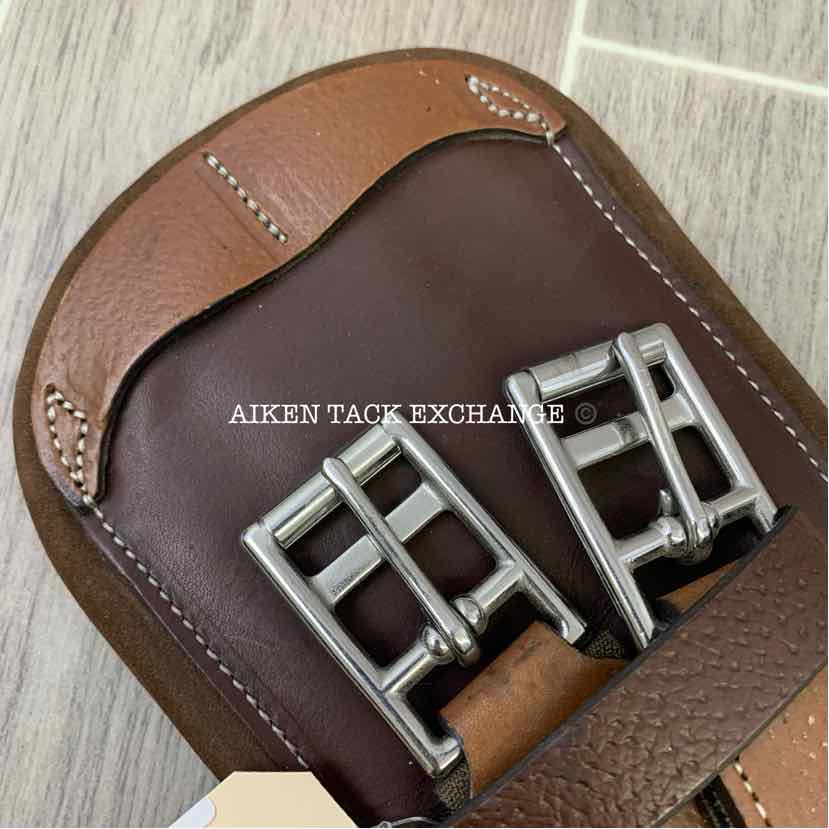 Forestier Belly Guard Stud Girth, Brown, 24"