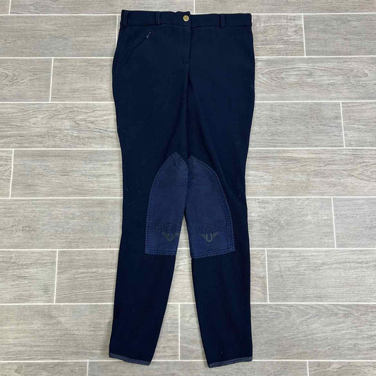 TuffRider Knee Patch Breeches, Size 28
