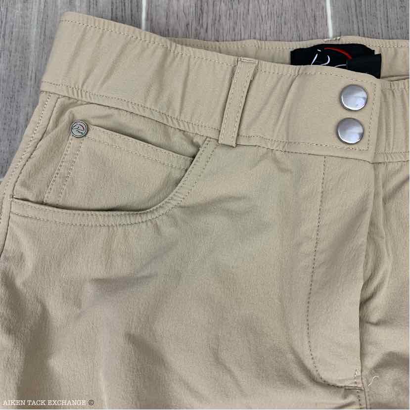 BARGAIN BUNDLE: 2 Pairs of Knee Patch Breeches, Equine Couture & HKM, Size 28