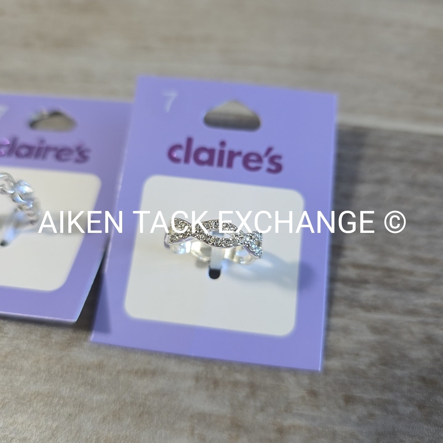 Claire's Rings (2) - Size 7