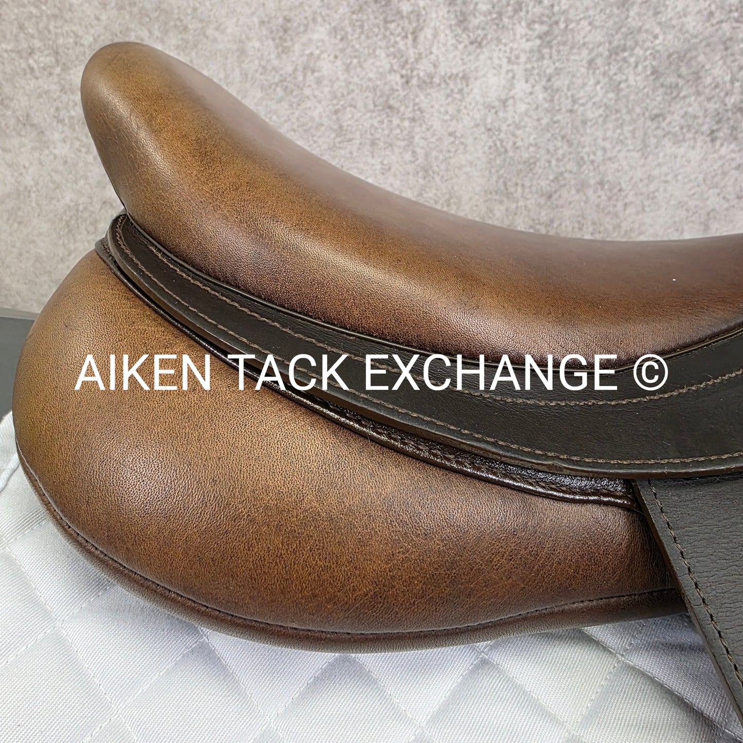 2018 Bates CC Jump Saddle, 18" Seat, Adjustable Tree - Changeable Gullet, CAIR Panels