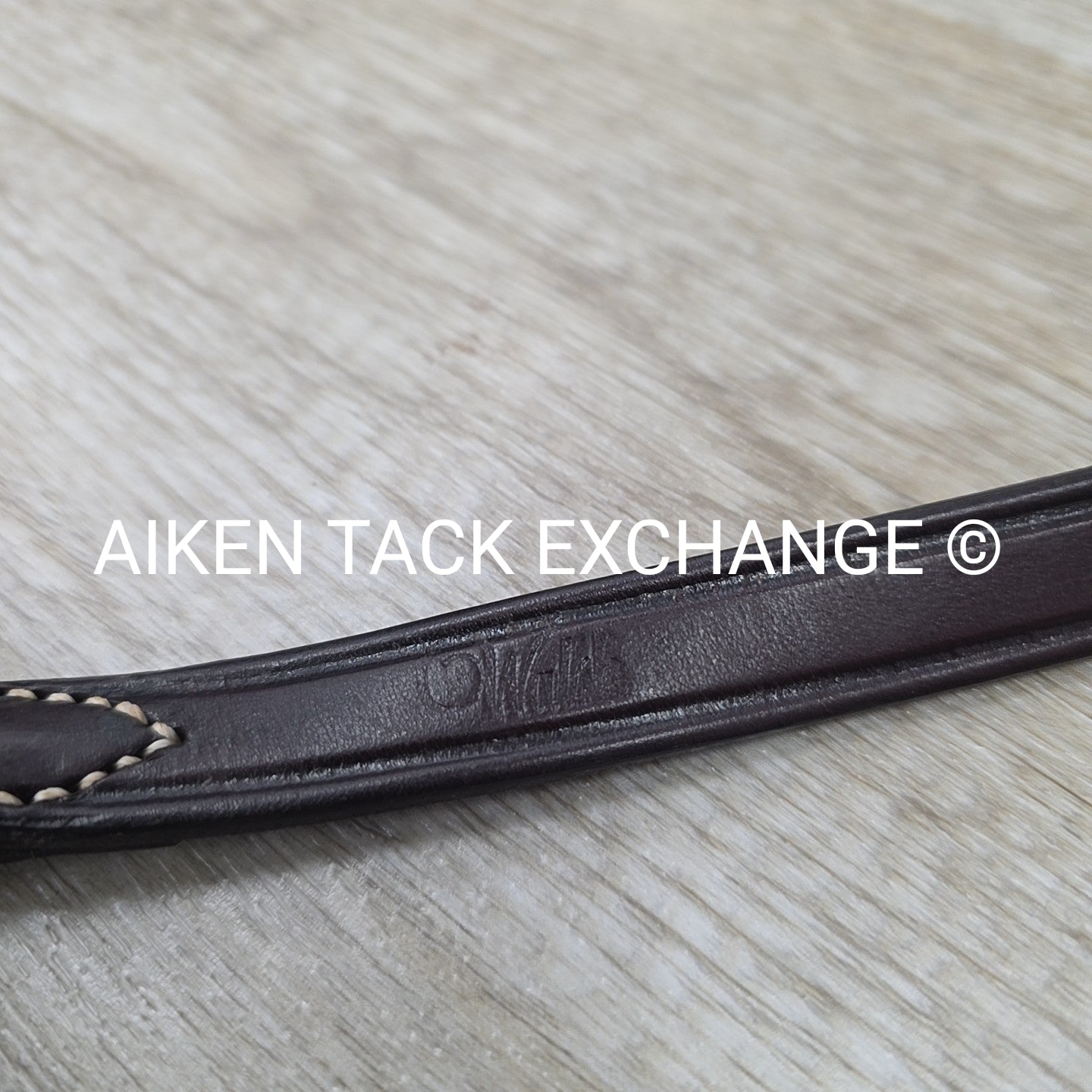 Walsh Leather Draw Reins with Rope, Size Full