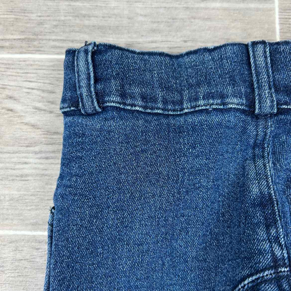 Jacson Wear Children's Denim Knee Patch Riding Jean Breeches, Size 8, Brand New