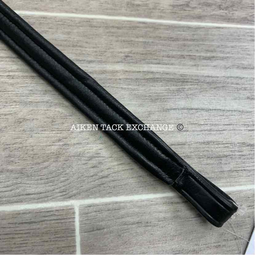 SmartPak Plymouth Plain Raised Padded Browband, Size 15.5"