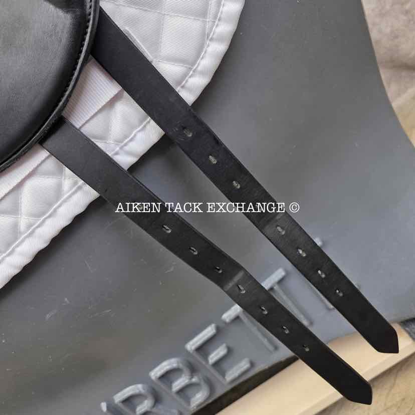 2022 Dynamic Equilibrium Monoflap Dressage Saddle, 18" Seat, Dynamic Polymer Tree, Foam Panels