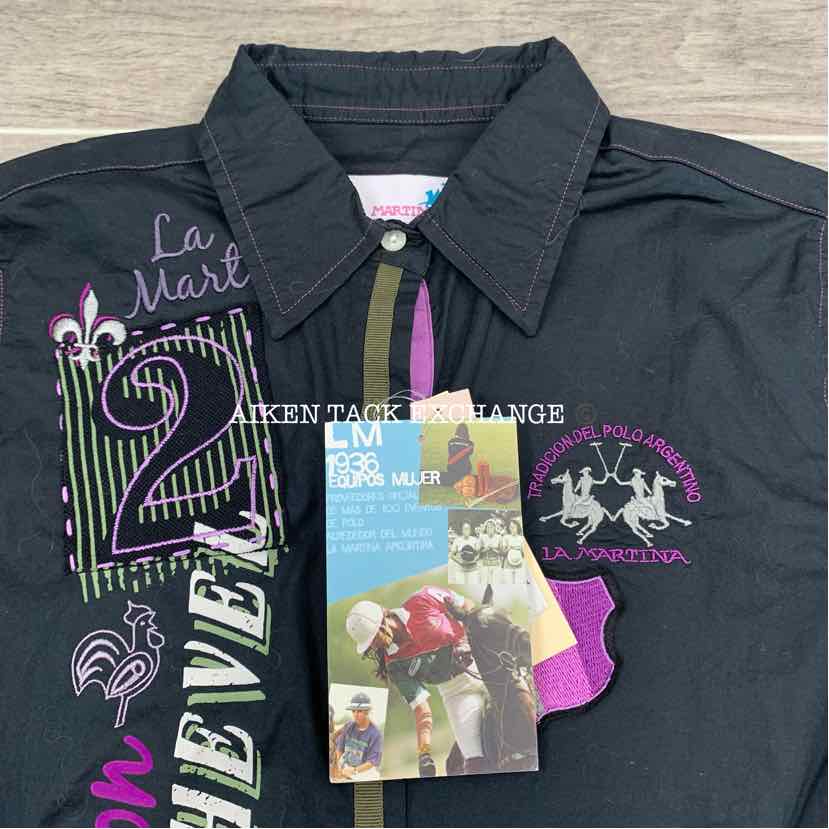 La Martina Long Sleeve Cotton Shirt, Size 1