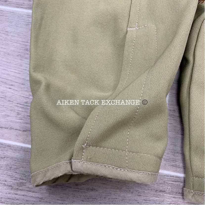 Tailored Sportsman Supreme Hunter Side Zip Knee Patch Breeches, Size 24