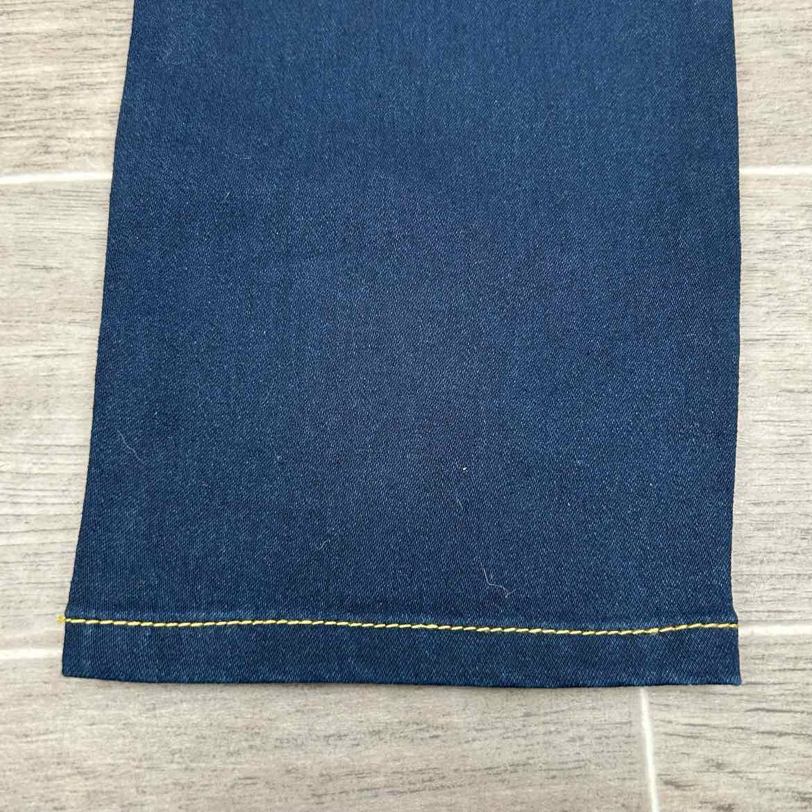 2kGrey Denim Full Seat Breeches, Size 34