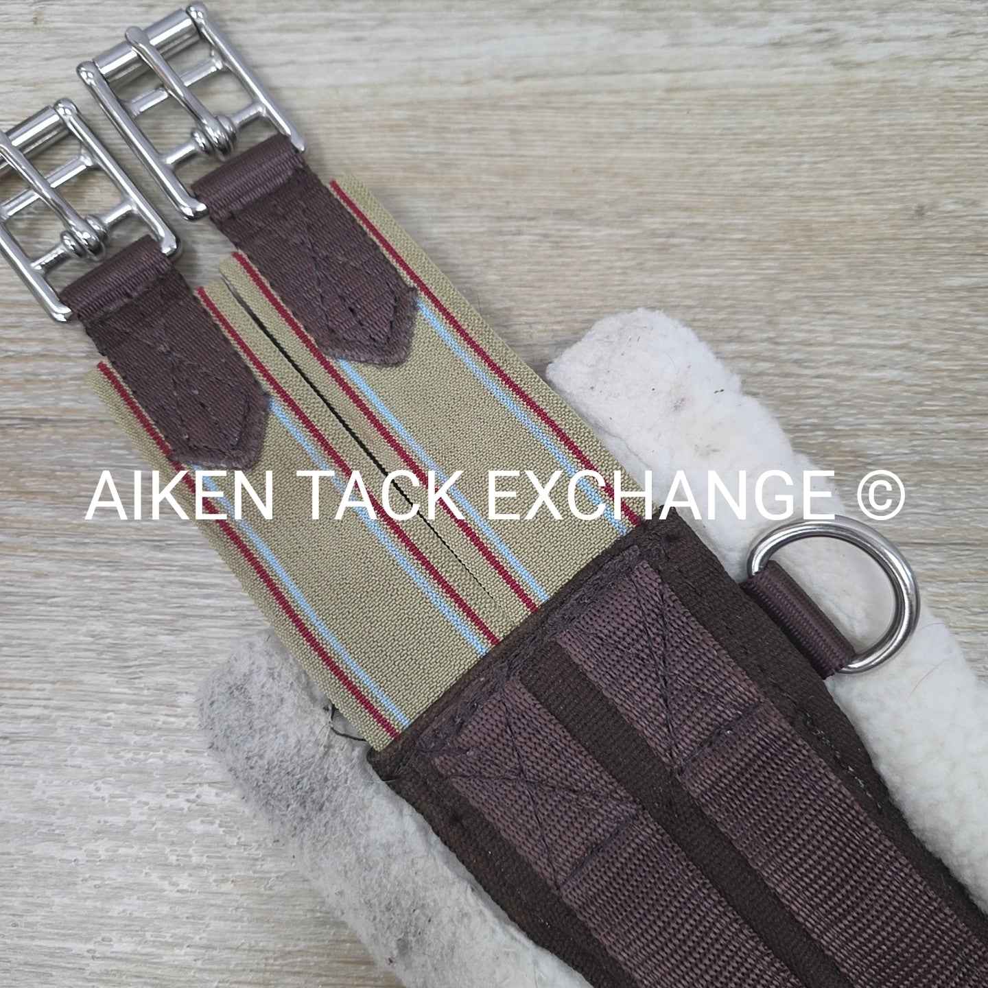 Ovation Fleece Girth, Brown, 56"