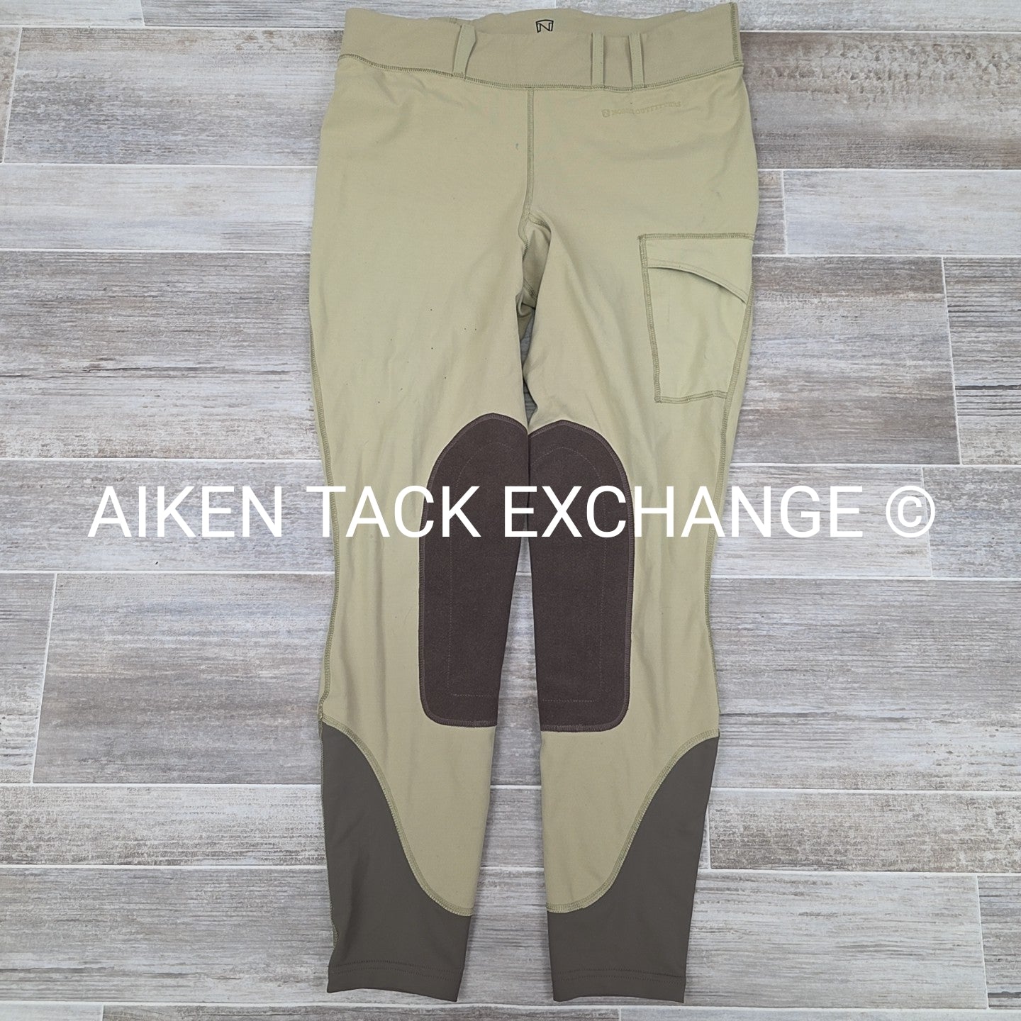 Noble Outfitters Balance Knee Patch Tights, Size Large