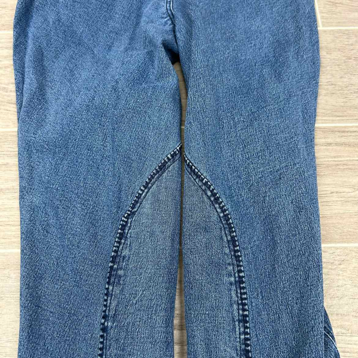 Equilance Children's Denim Knee Patch Riding Jean Breeches, Size 16, Brand New